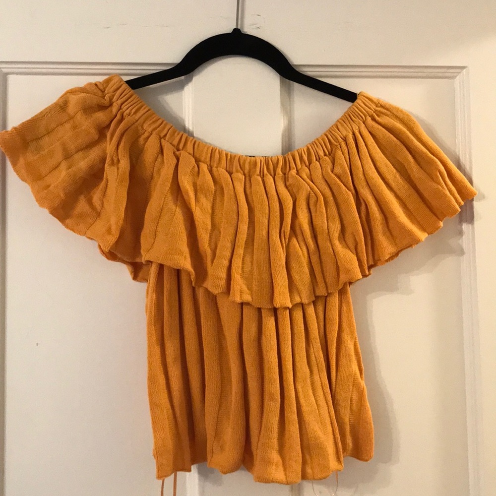 Worn Once -Urban Outiffters off the shoulder top